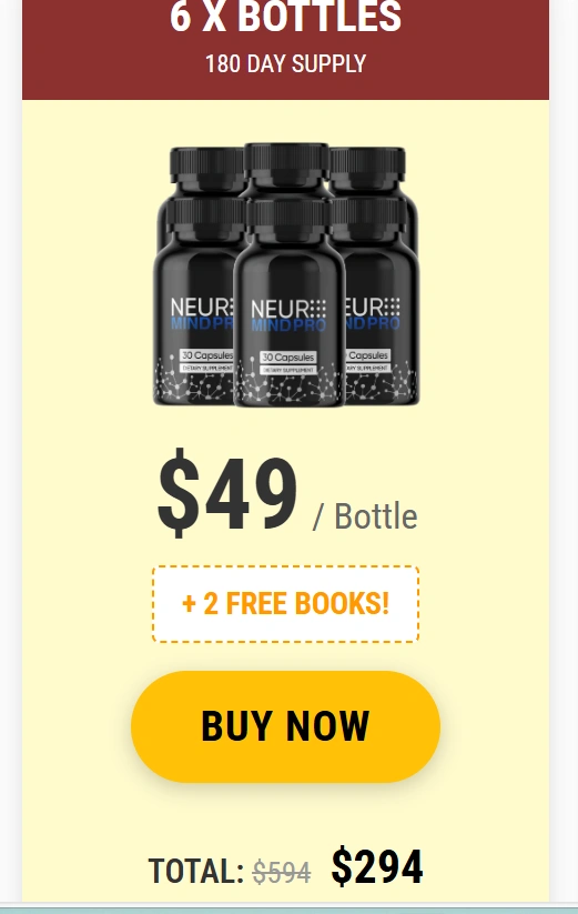 NeuroMind Pro- 6 Bottle